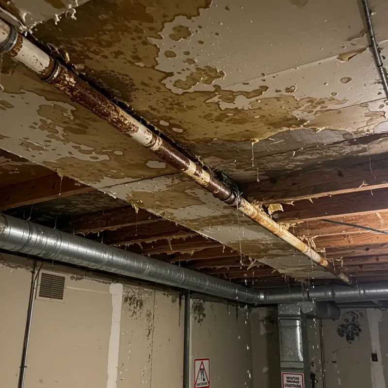 Ceiling Water Damage Repair in Richmond, ME